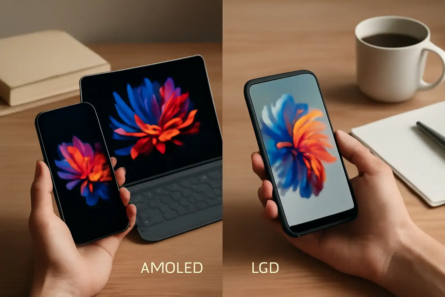 AMOLED vs LCD Screens on Phones and Tablets: Which Display Type Fits Your Daily Use?