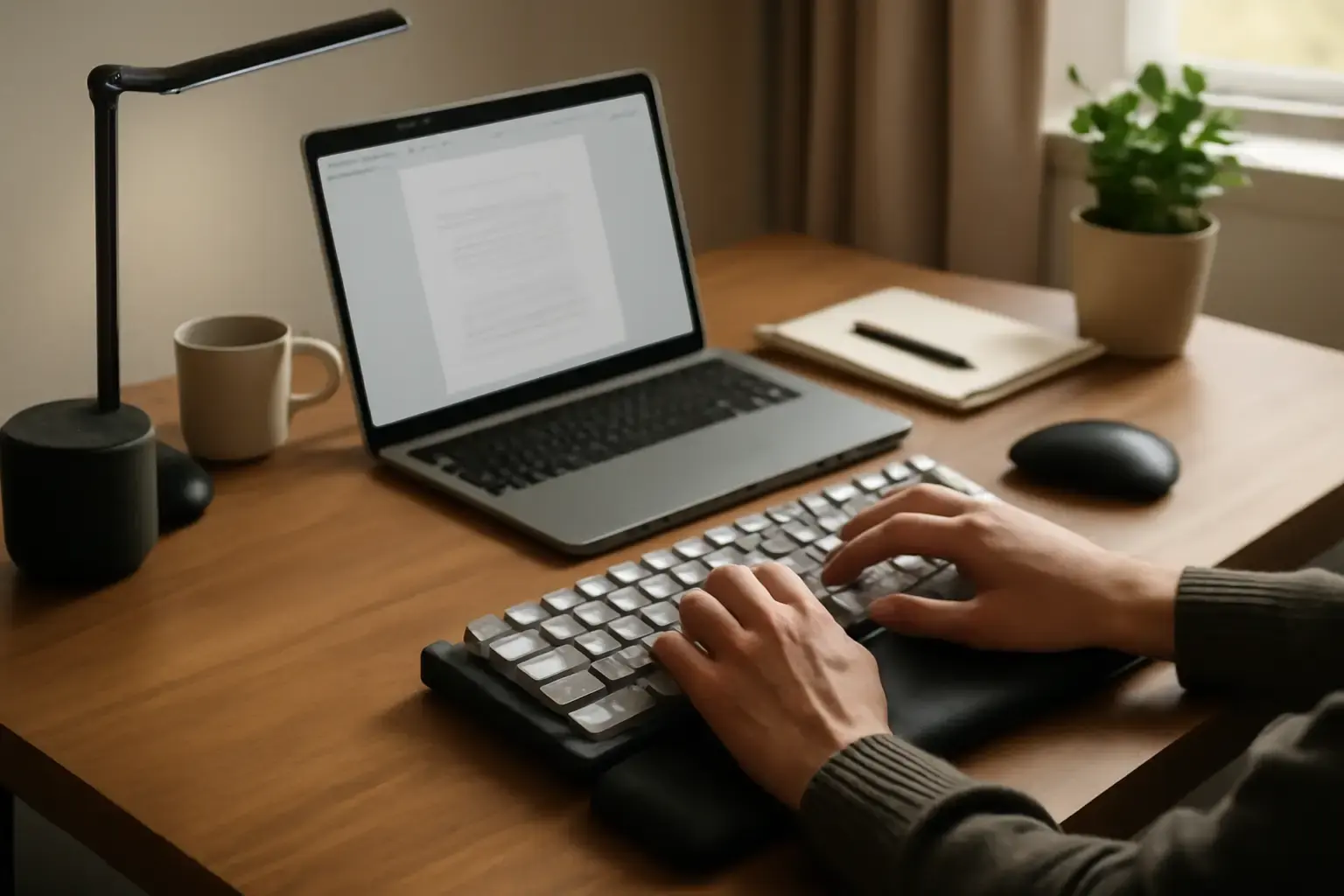 How to Choose a Compact Mechanical Keyboard That Reduces Wrist Fatigue for Writers Working in Small Home Offices