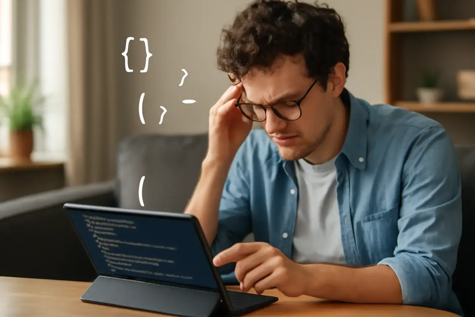 How to Fix Frequent Typing Errors and Slow Symbol Input When Coding on Tablets Using Virtual Keyboards