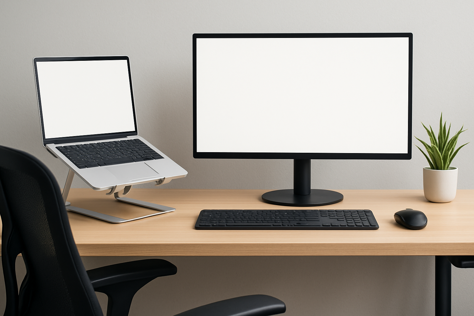 Laptop Stand vs External Monitor: What Helps Posture More? ⌨️💻
