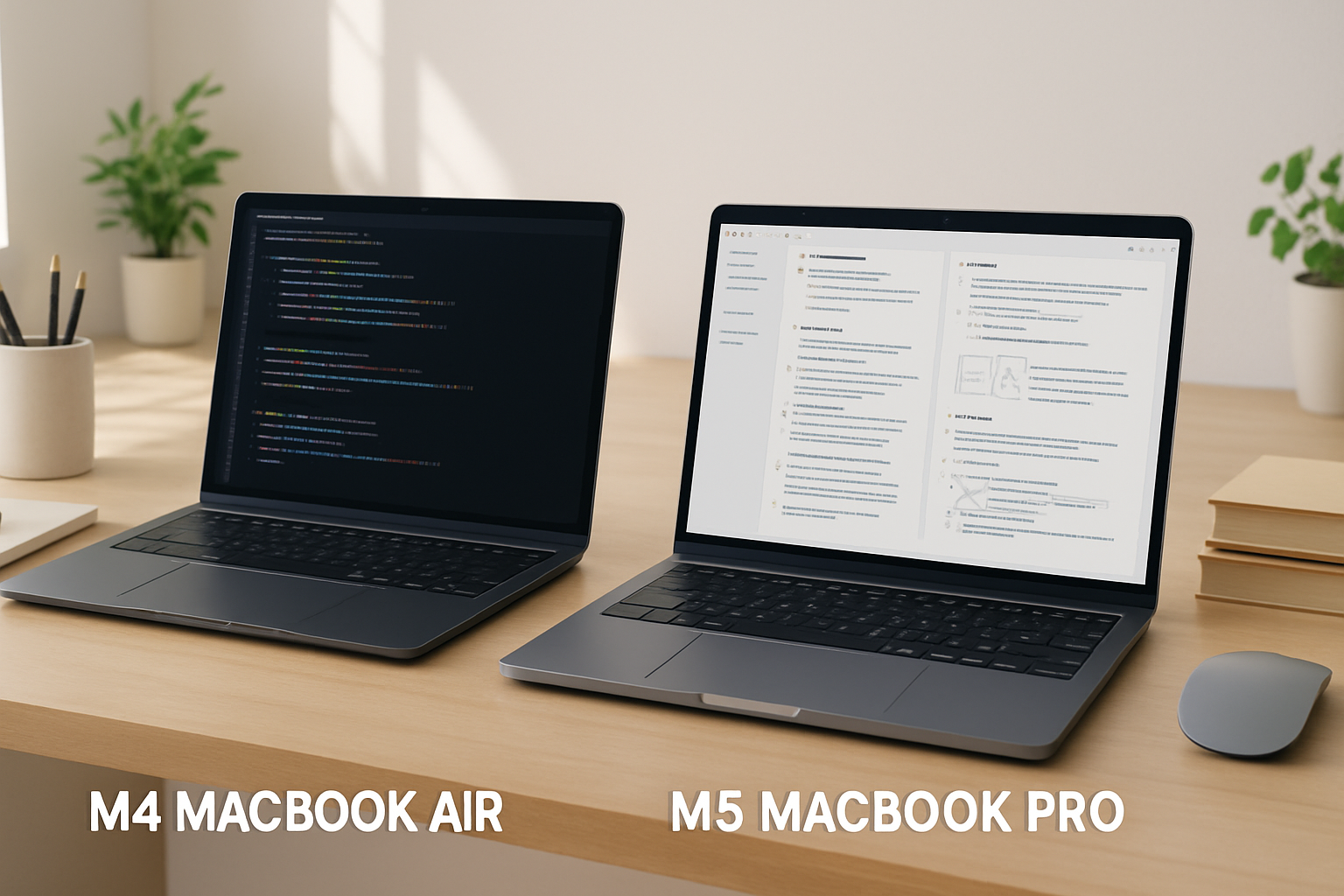 M4 MacBook Air vs M5 MacBook Pro: Which Laptop Should Developers and Students Buy in 2026? 💻⌨️